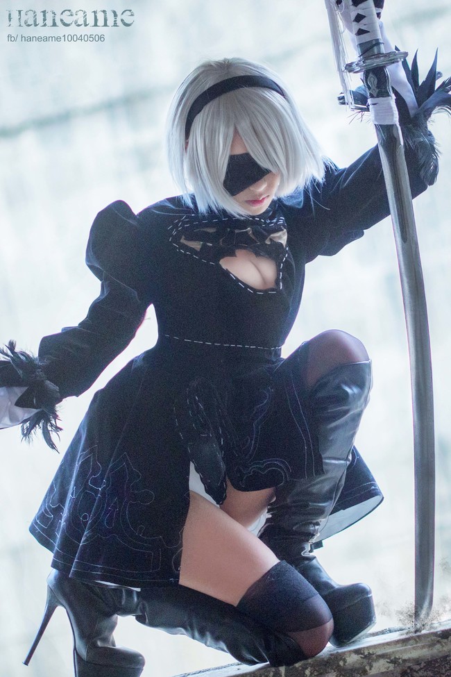 尼尔机械纪元 2B cosplay 雨波尤尔哈2号B型