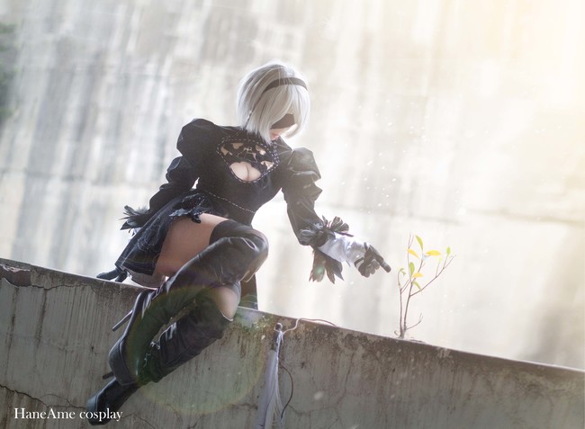 尼尔机械纪元 2B cosplay 雨波尤尔哈2号B型