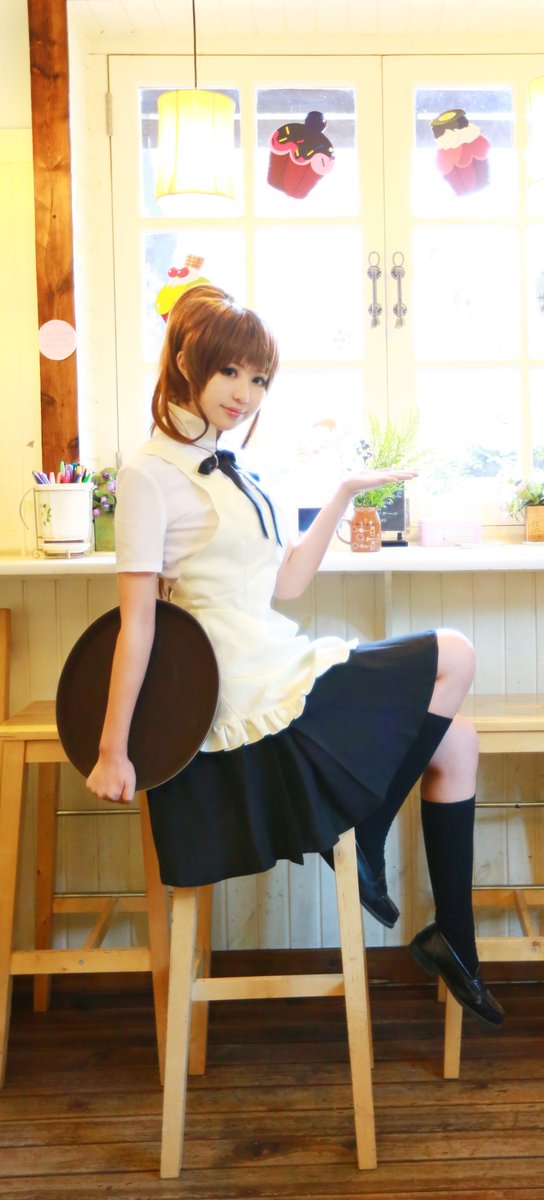 [cosplay]《迷糊餐厅》种岛白杨清纯COS图[二次元cos]