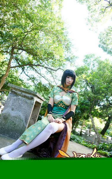 矜持之花 贤儿的《三国杀》大乔Cosplay赏