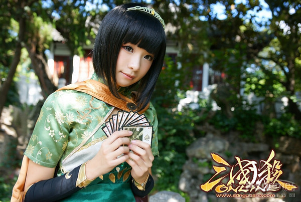 矜持之花 贤儿的《三国杀》大乔Cosplay赏