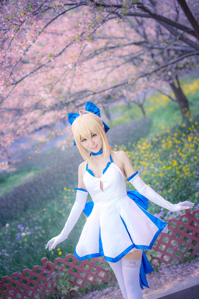 Saber|TYPE-MOON10周年白礼服