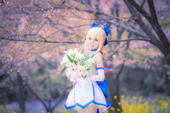 Saber|TYPE-MOON10周年白礼服