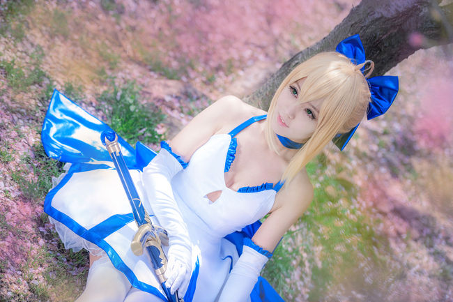 Saber|TYPE-MOON10周年白礼服