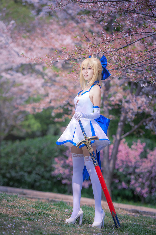 Saber|TYPE-MOON10周年白礼服