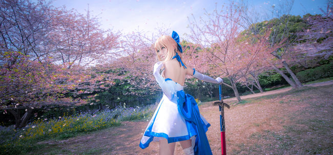 Saber|TYPE-MOON10周年白礼服