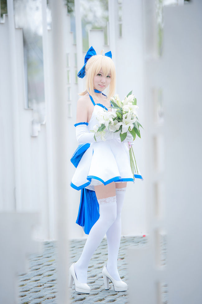 Saber|TYPE-MOON10周年白礼服