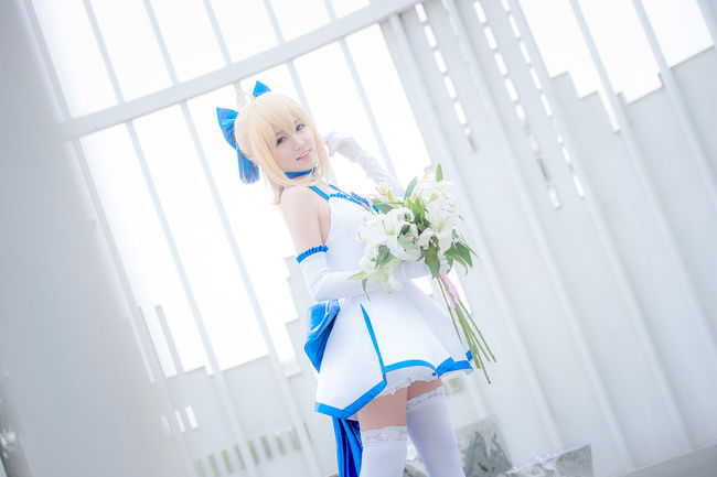 Saber|TYPE-MOON10周年白礼服