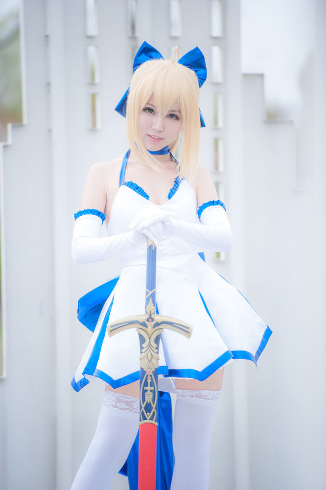 Saber|TYPE-MOON10周年白礼服