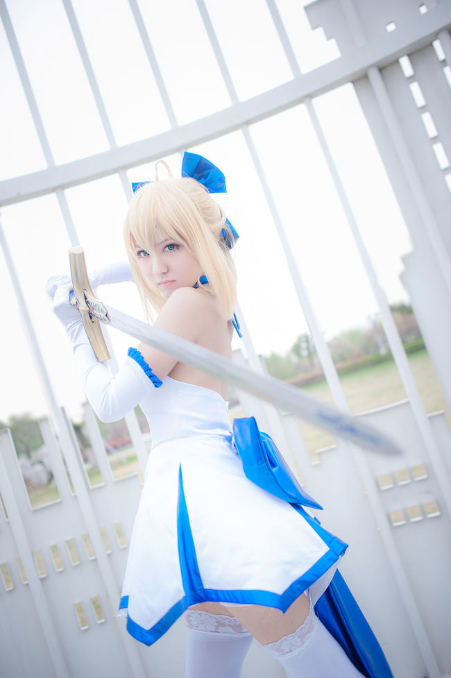 Saber|TYPE-MOON10周年白礼服