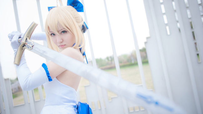 Saber|TYPE-MOON10周年白礼服