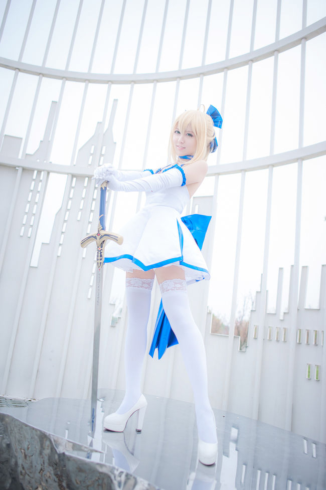 Saber|TYPE-MOON10周年白礼服