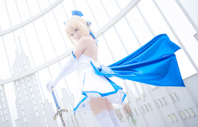 Saber|TYPE-MOON10周年白礼服