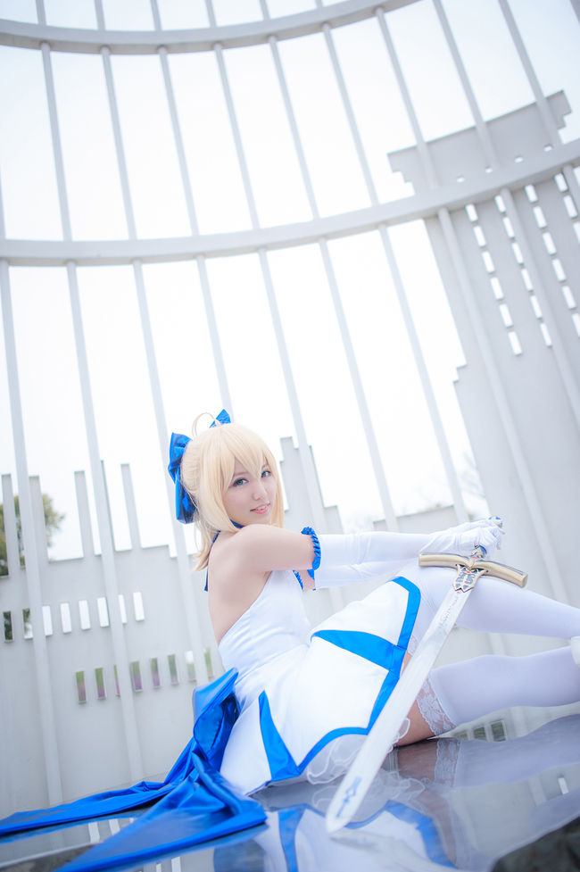 Saber|TYPE-MOON10周年白礼服