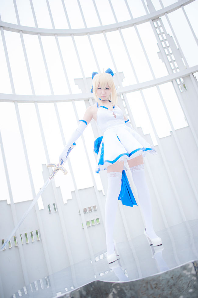 Saber|TYPE-MOON10周年白礼服