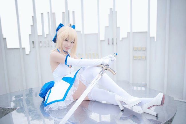 Saber|TYPE-MOON10周年白礼服