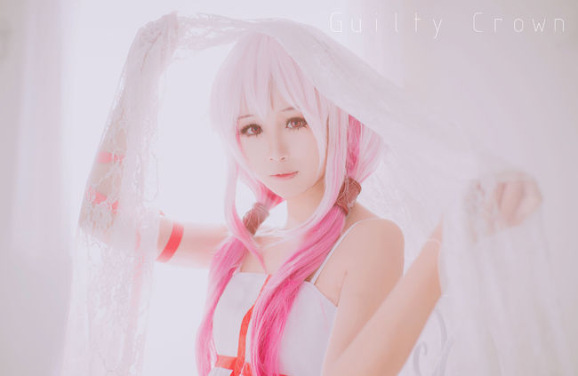 =罪恶王冠Guilty Crown=楪祈 白裙ver.