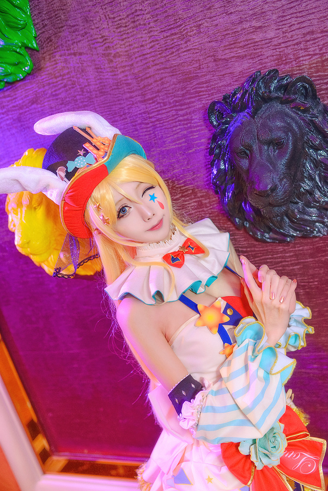 [cosplay]Lovelive！马戏团篇 绚濑绘里[二次元cos]