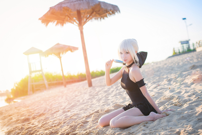 Saber Alter|黑saber 水着