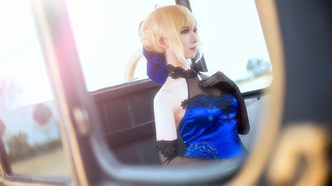 《Fate》saber-蓝礼服