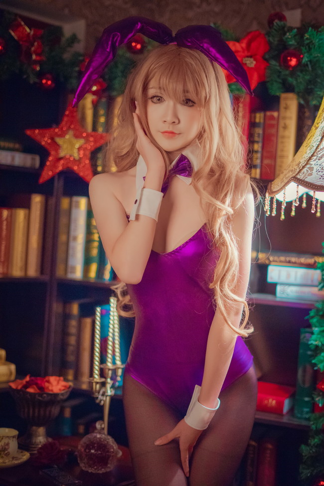 Cosplay 龙与虎 逢坂大河 兔女郎