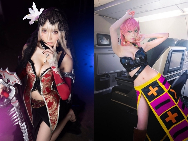 「最终幻想」「FGO」「JOJO奇妙冒险」等cosplayer照片特集