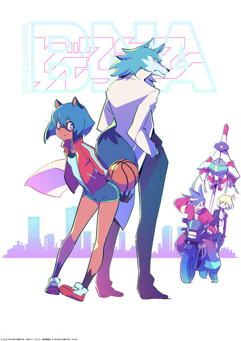 TV动画「BNA」与「PROMARE」联动视觉图公开