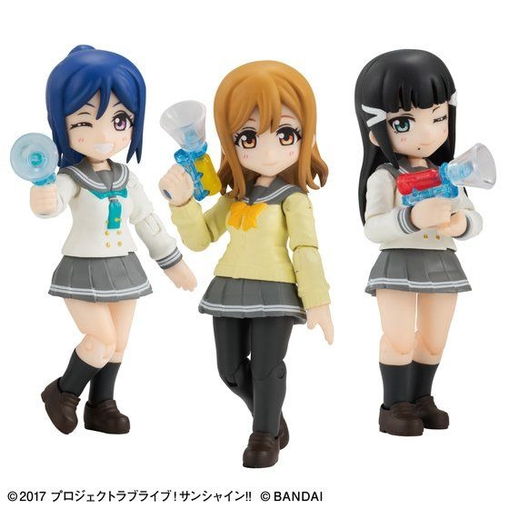 「 LoveLive! Sunshine!! 」中的果南、花丸、黛雅手办登场