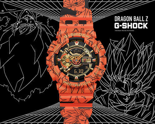 卡西欧推出「龙珠」联动新G-SHOCK腕表