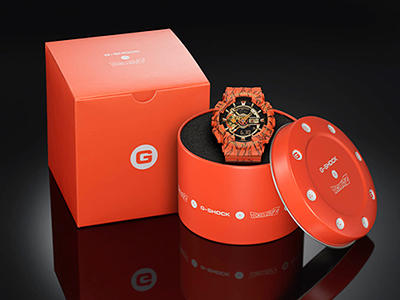 卡西欧推出「龙珠」联动新G-SHOCK腕表
