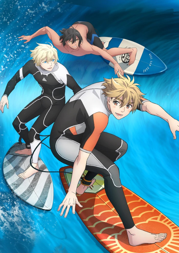Anime「WAVE!!」视觉海报公开，3部曲将在10月连续上映