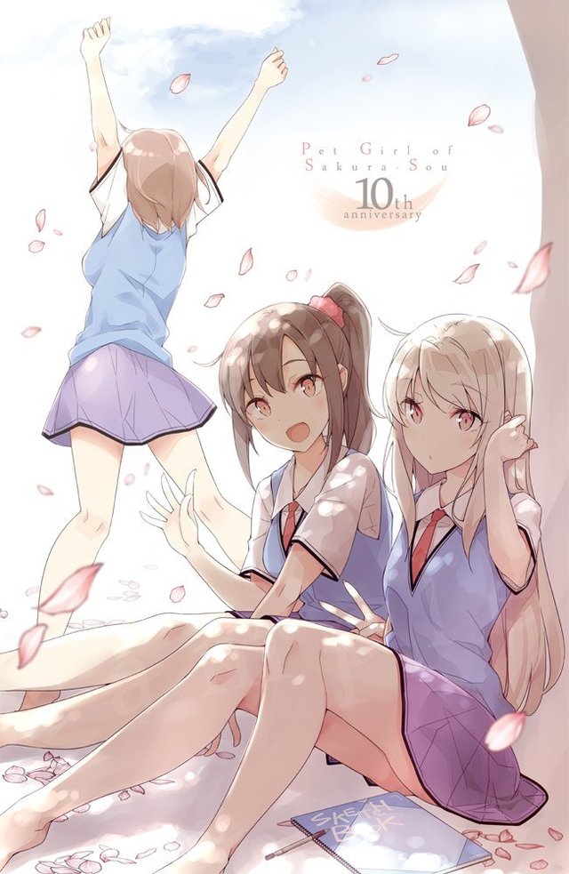 「樱花庄的宠物女孩」插画师沟口凯吉10周年纪念绘