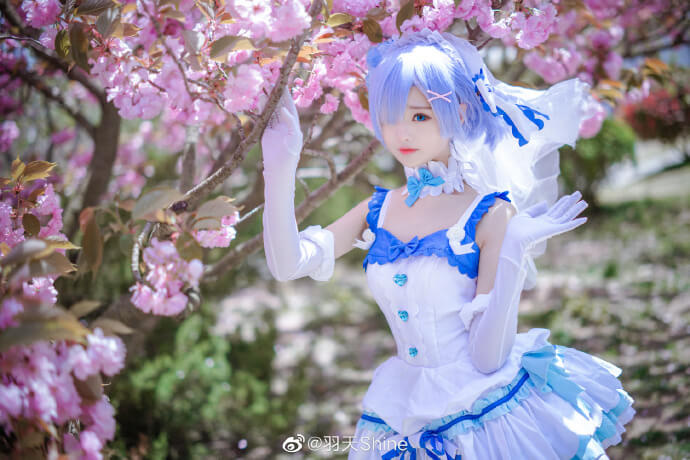 [cosplay]从零开始蕾姆花嫁cos,cos