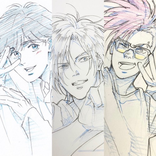 动漫「BANANA FISH」角色设计林明美近日绘制更新