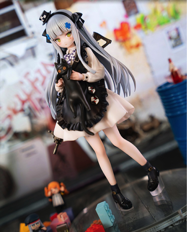 「少女前线」HK416黑猫的赠礼Ver.手办登场