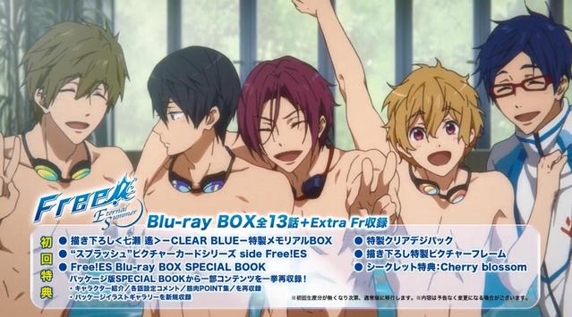 TV动画「Free!」第一季&amp;第二季 蓝光DVD 发售预告公开