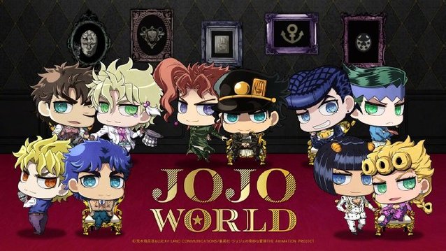 「JOJO WORLD in YOKOHAMA」Q版视觉图公开