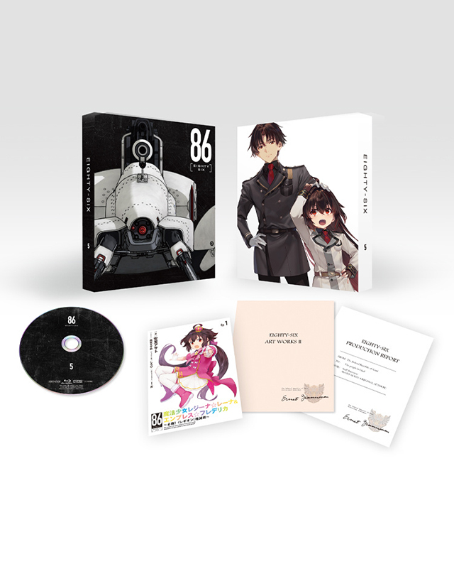 「86 -不存在的战区-」Blu-ray&amp;DVD第五卷封面和特典公开