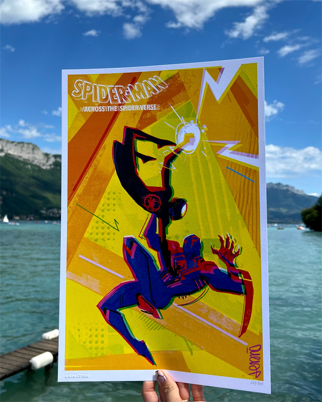 「蜘蛛侠：纵横宇宙（上）」最新海报、剧照公开